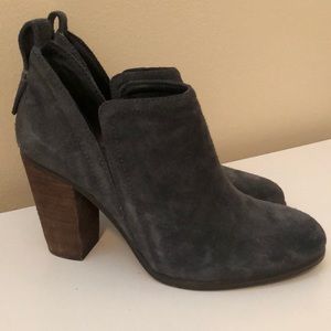 Vince Camuto suede booties